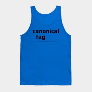 Canonical Tag Tank Top